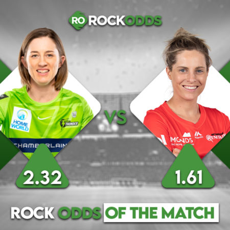 Sydney Thunder Women vs Melbourne Renegades Women Betting Odds and Prediction