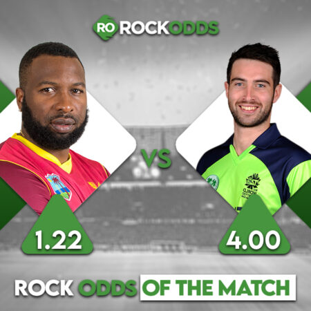 West Indies vs Ireland Betting Odds and Prediction
