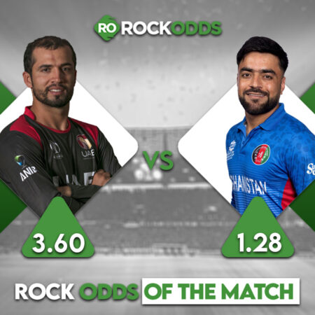 UAE vs AFG 1st T20I, Betting Tips and Match Prediction