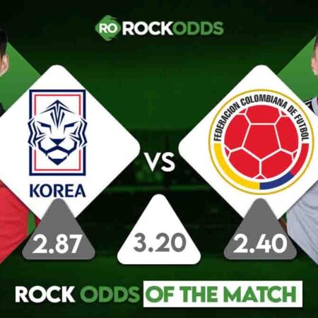 South Korea vs Colombia Betting Tips and Match Prediction