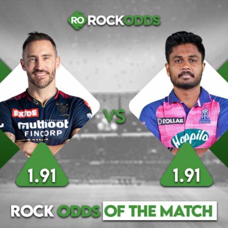 RCB vs RR 32nd IPL, Betting Tips and Match Prediction