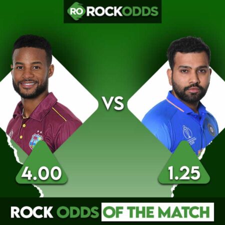 WI vs IND 1st ODI Match Betting Tips and Match Prediction