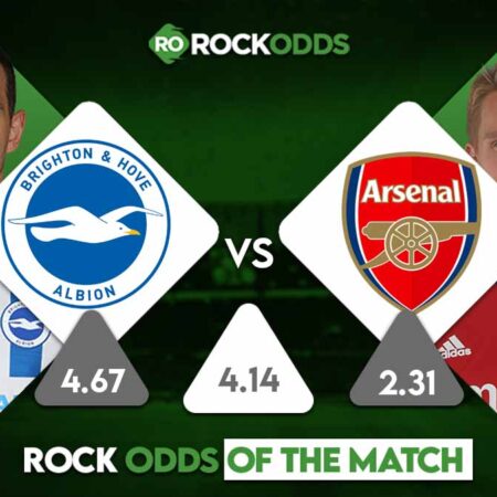 Arsenal vs Brighton & Hove Albion Betting Tips and Match Prediction