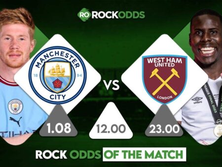 Manchester City vs West Ham United Betting Tips and Match Prediction