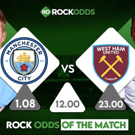 Manchester City vs West Ham United Betting Tips and Match Prediction