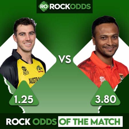 AUS vs BAN 4th T20I Super 8 Match Betting Tips and Match Prediction