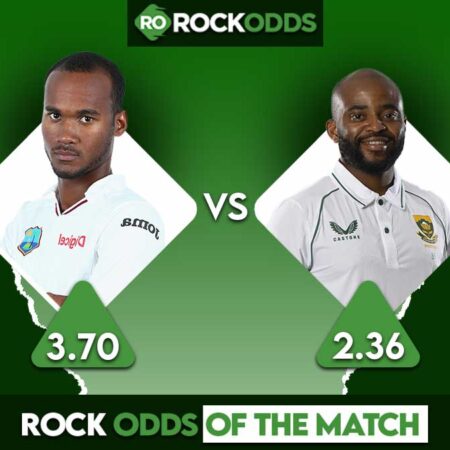 WI vs SA 2nd Test Match Betting Tips and Match Prediction